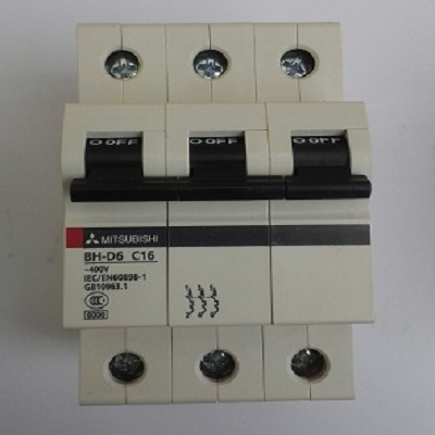 MCB Mitsubishi 3P 32A 6kA, BH-D63P32A